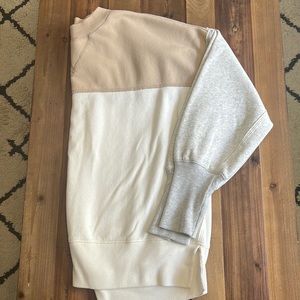 Abercrombie color block sweatshirt